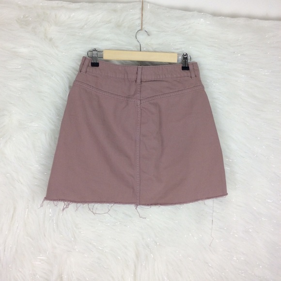 Topshop | button down mini skirt - Picture 5 of 10